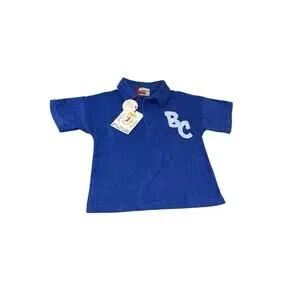 トップス BOBOCHOSES Chekered Blue polo Checkered Blue Polo | Bobo Choses Tee & Tops | Angelibebe